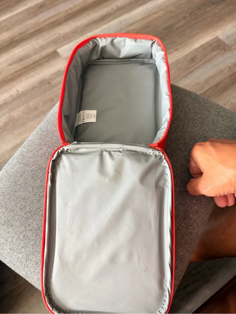 Nintendo Red Game Boy Color Style Handheld Carry Case
